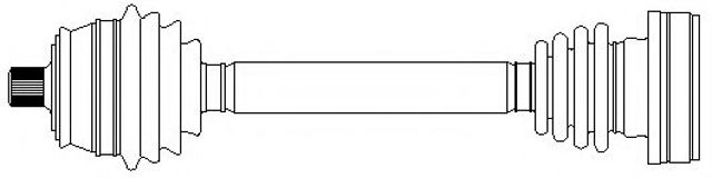 Привод на Фольксваген Гольф 1J1