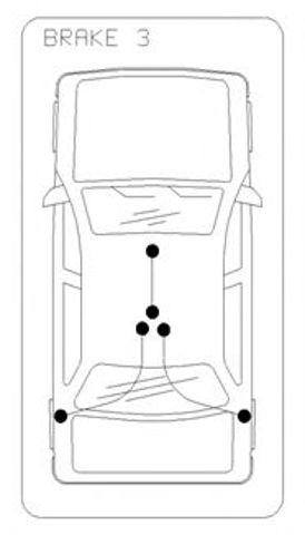 Трос ручника
Toyota Avensis