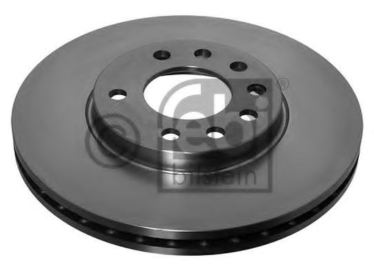 Febi opel диск гальмівний передній вентильований astra 1.8,2.0 98- 17211