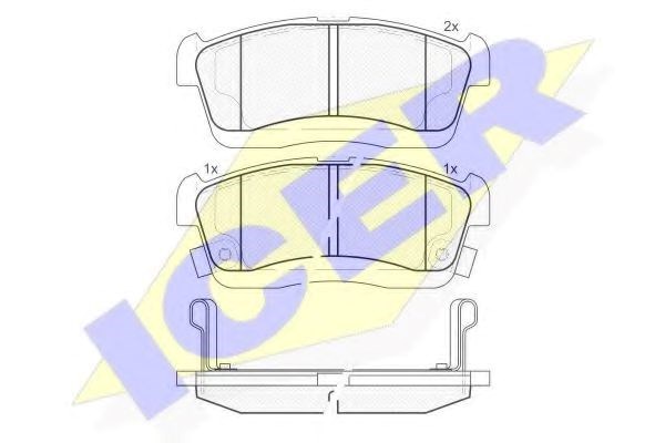 Колодки Suzuki Ignis 2