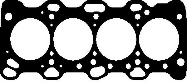 Прокладка головки блока mitsubishi 4g63 (пр-во elring) 19120