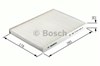 Фильтр салона угольный 1987432379 BOSCH