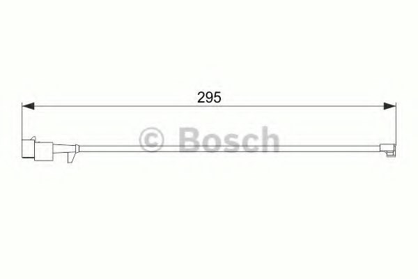 Bosch датчик гальм. колод. iveco daily 06- 1987474575