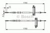 Задний трос ручника 1987477933 BOSCH