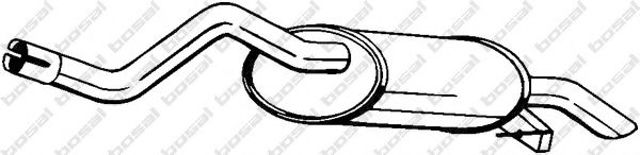 Глушитель  200033 BOSAL