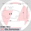 Колодки передние 214631802 ZIMMERMANN