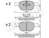 Передние тормозные колодки 2205330 METELLI