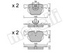 Комплект задних колодок 2205610 METELLI