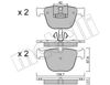 Колодки дисковые  2207736 METELLI