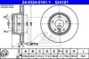 Диск тормозной передний 24032401811 ATE