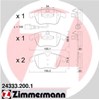 Тормозные колодки 243332001 ZIMMERMANN