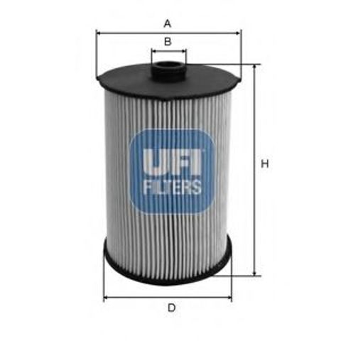 Фильтр-отстойник топлива грубой очистки 2604400 UFI
