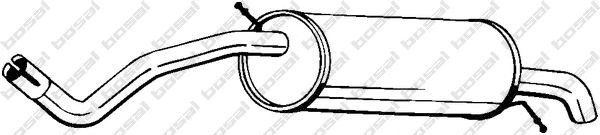 Глушитель  278999 BOSAL