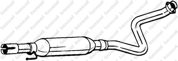 Глушитель, передняя часть 279183 BOSAL