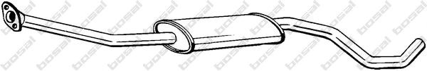 Глушитель центральный 284925 BOSAL