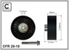 Паразитный ролик приводного ремня 2910 CAFFARO