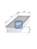 Фильтр воздушный 3011500 UFI