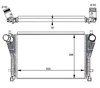 Радиатор интеркуллера 30291 NRF