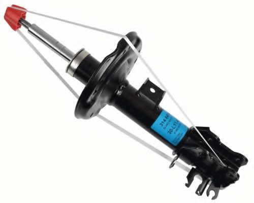 Амортизатор передний левый 314841 SACHS