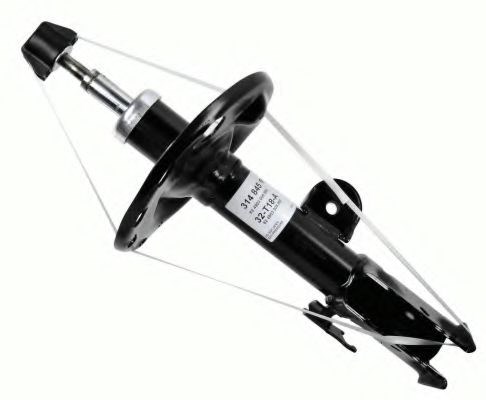 Передний правый амортизатор 314845 SACHS