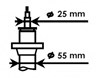 Амортизатор передний 335808 KAYABA