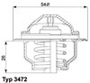 Термостат в сборе 347287D WAHLER