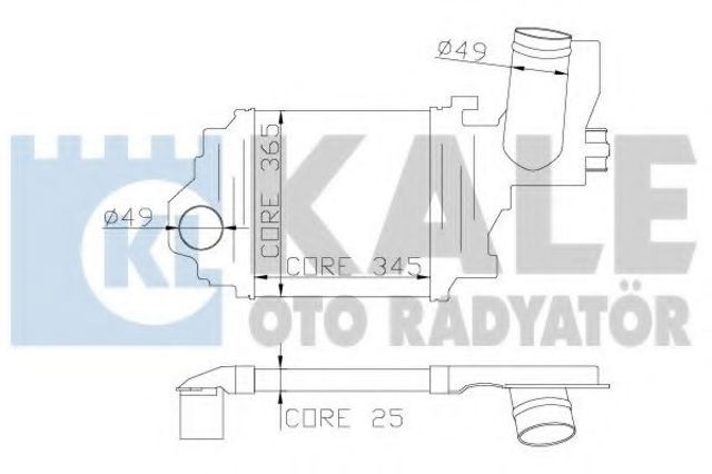 Интеркулер 348100 KALE