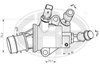 Автомобильный термостат Saab 9-3