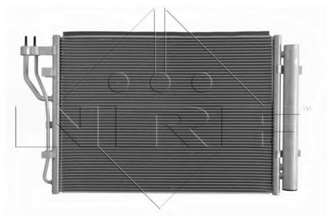 Трубопроводы и радиатор кондиционера 350013 NRF