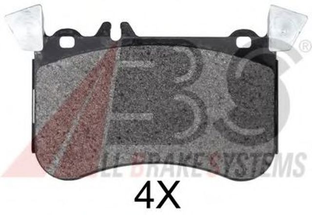 Колодки тормозные передние дисковые 35034 ABS