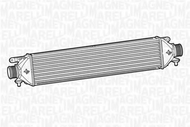 Радиатор интеркуллера 351319201540 MAGNETI MARELLI