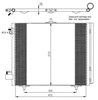 Радиатор охлаждения кондиционера 35405 NRF