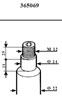 Амортизаторы передние 365069 KAYABA