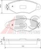 Колодки передние 37040 ABS
