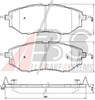 Передние тормозные колодки 37502 ABS