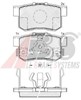 Задние тормозные колодки 37510 ABS