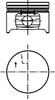 Поршня на 1 цилиндр, STD 40277600 KOLBENSCHMIDT