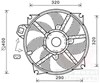 Вентилятор охлаждения 4377747 VAN WEZEL