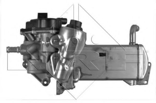 Радиатор системы EGR 48201 NRF