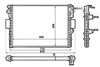 Радиатор водяной 53612 NRF