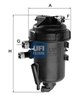 Корпус топливного фильтра 5514700 UFI