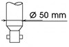 Амортизационная стойка задняя 551811 KAYABA