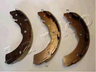 Колодки тормозные задние, барабанные 55510 JAPKO