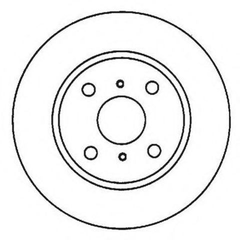 Гальмівний диск задній bmw 3 compact (e36) 562007JC