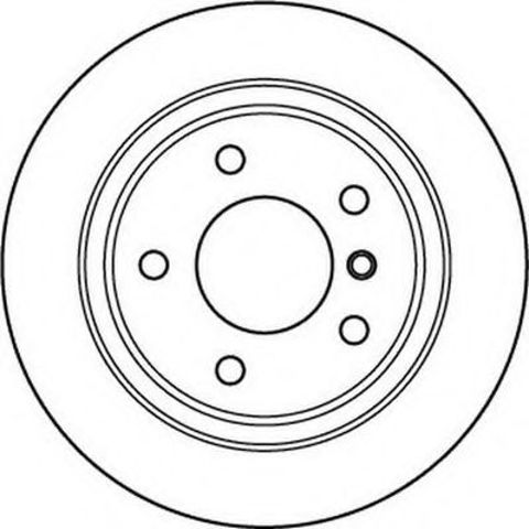 Диск тормозной задний 562094JC BENDIX