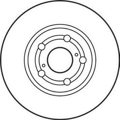 Jurid toyota диск гальмівний передній avensis 97- 562125JC