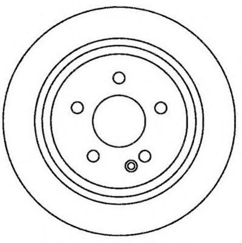 Дисковый тормоз 562263JC BENDIX