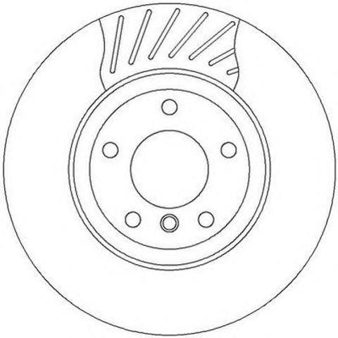 Гальмівний диск задній bmw 3-series (2000->) 562318JC