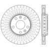 Ротор тормозной 562595JC BENDIX