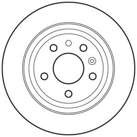 Гальмівний диск задній saab 9-5 562682JC